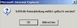 rolle l&ouml;schen